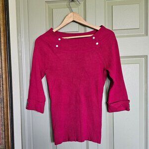 White House Black Market red sweater size L